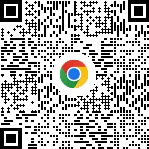 Codul QR pentru a descărca browserul Chrome pe dispozitivele mobile